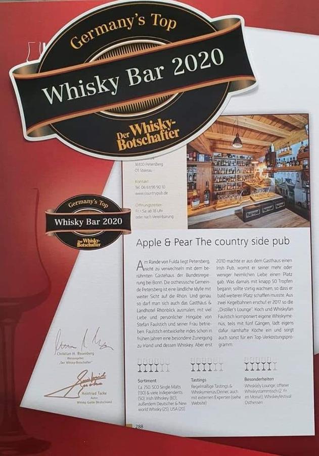 Rhoenblick Landhotel - Restaurant - Countrypub Petersberg  외부 사진